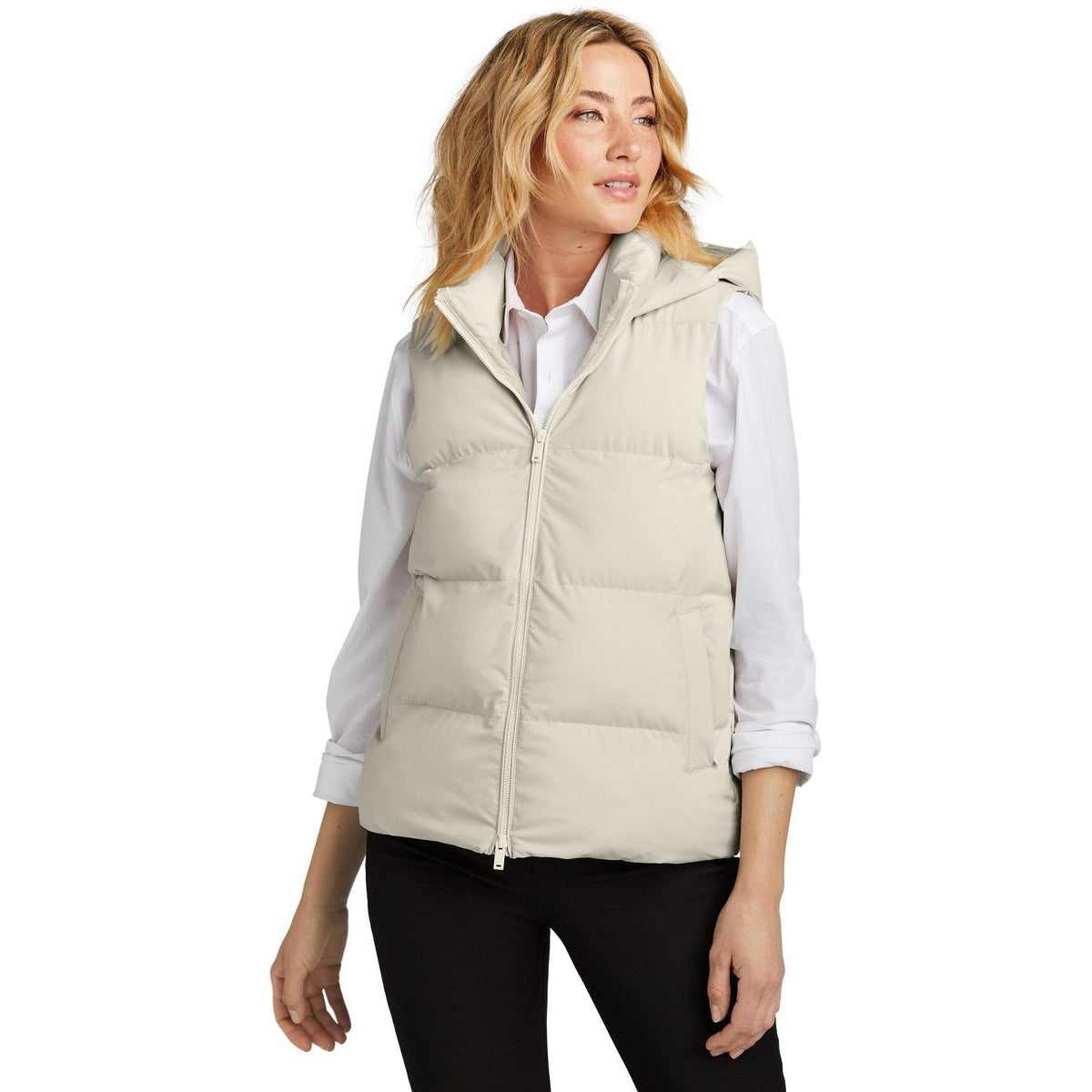 no-logo Mercer+Mettle Ladies Puffy Vest-Regular-Mercer Mettle-Thread Logic