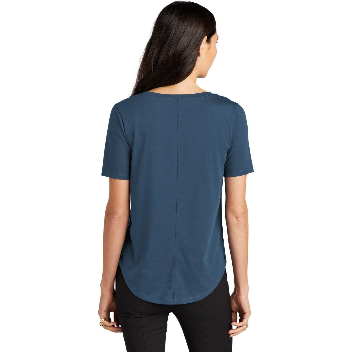 no-logo Mercer+Mettle Ladies Stretch Jersey Relaxed Scoop-Regular-Mercer Mettle-Thread Logic
