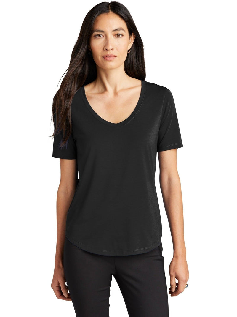 no-logo Mercer+Mettle Ladies Stretch Jersey Relaxed Scoop-Regular-Mercer Mettle-Thread Logic