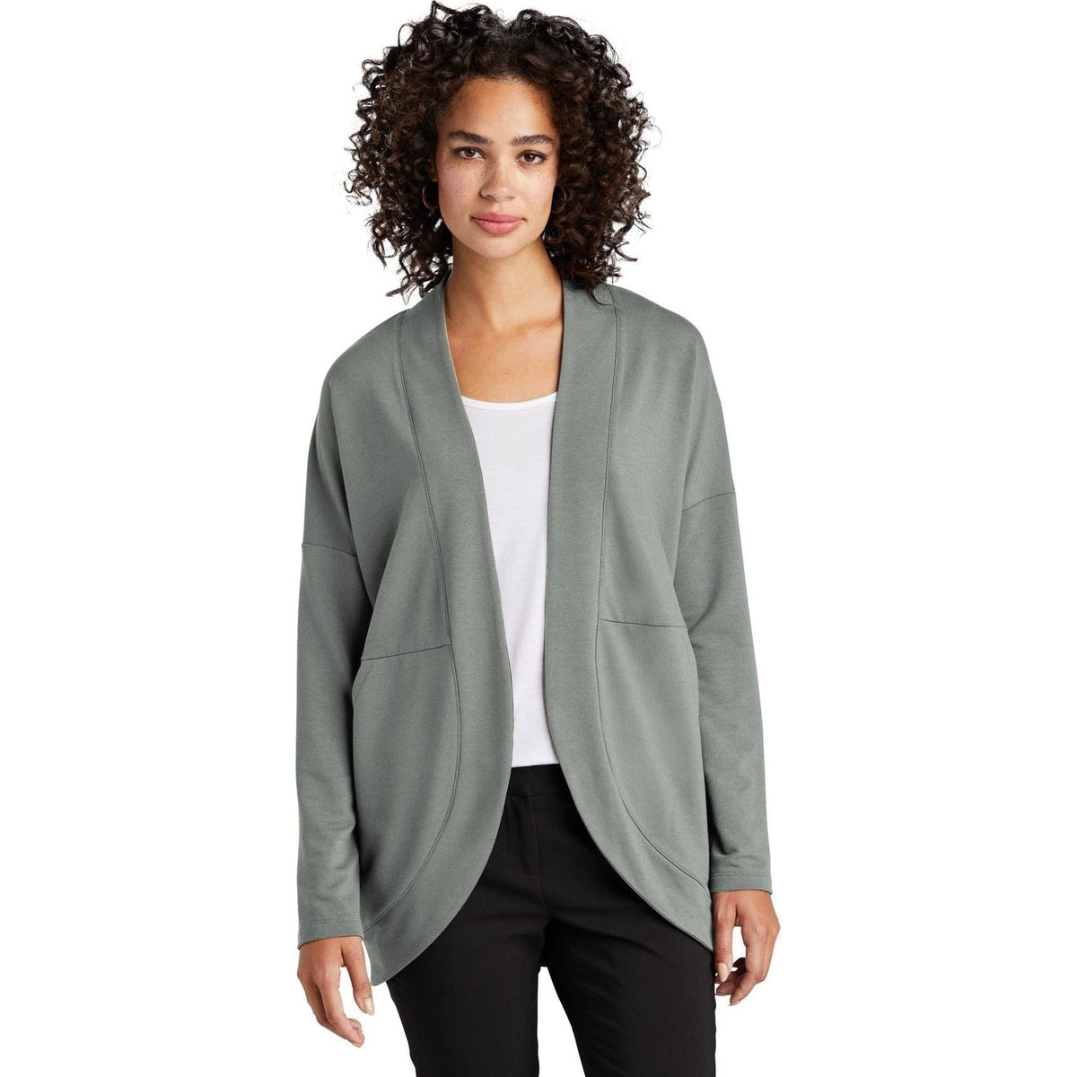 no-logo Mercer+Mettle Ladies Stretch Open-Front Cardigan-Regular-Mercer Mettle-Thread Logic
