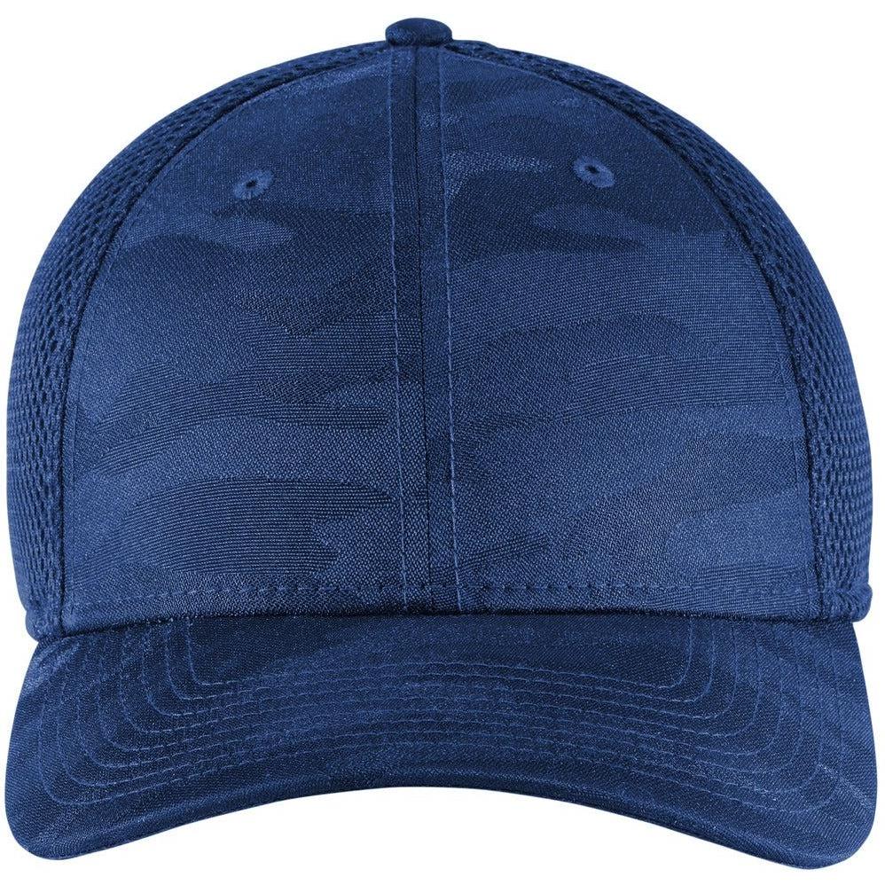 no-logo New Era Tonal Camo Stretch Tech Mesh Cap-Headwear-New Era-Royal Camo-S/M-Thread Logic