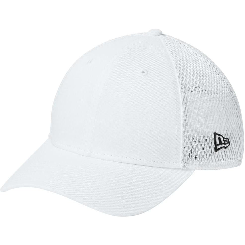 no-logo New Era Snapback Contrast Mesh Cap-Headwear-New Era-Flag White/ White-OSFA-Thread Logic