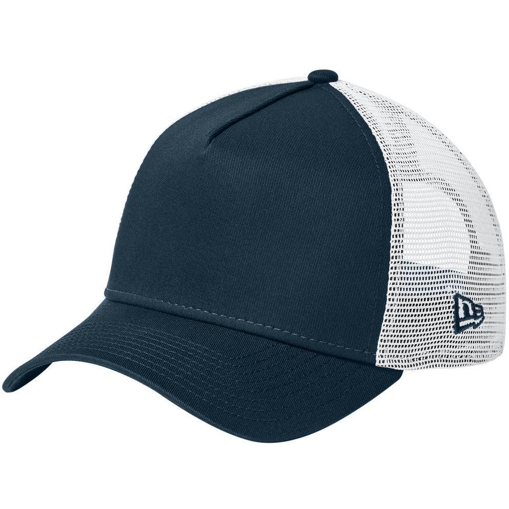 no-logo New Era Snapback Trucker Cap-Headwear-New Era-Flag Deep Navy/ White-OSFA-Thread Logic