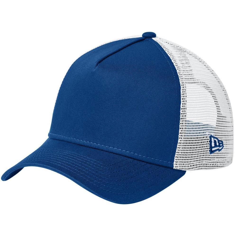 no-logo New Era Snapback Trucker Cap-Headwear-New Era-Flag Royal/ White-OSFA-Thread Logic