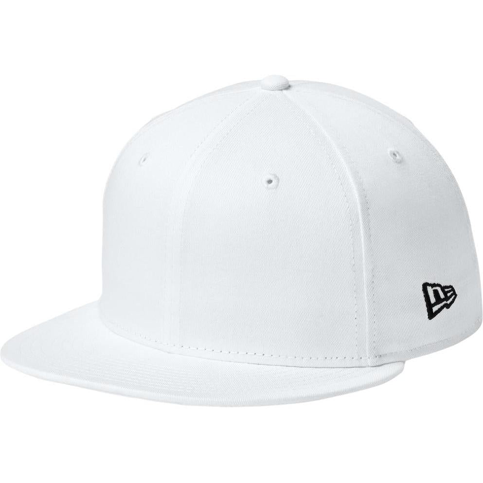 no-logo New Era Flat Bill Snapback Cap-Headwear-New Era-Flag White-OSFA-Thread Logic