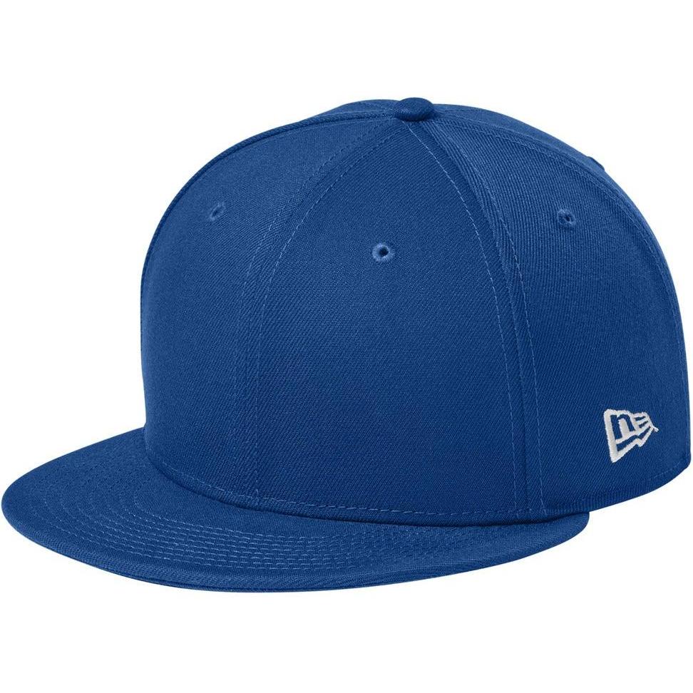 no-logo New Era Standard Fit Flat Bill Snapback Cap-Headwear-New Era-Flag Royal-OSFA-Thread Logic
