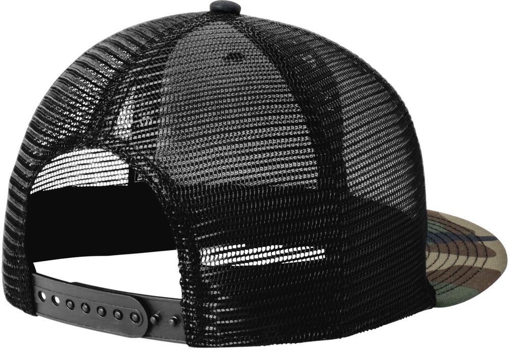 no-logo New Era Standard Fit Snapback Trucker Cap-New Era-Thread Logic