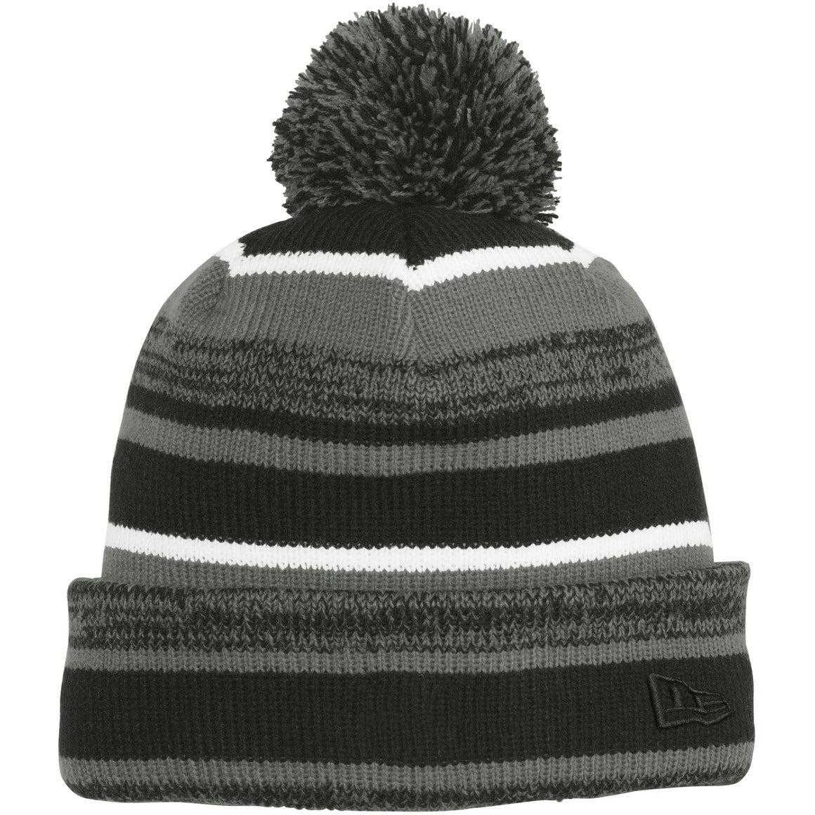 no-logo New Era Sideline Beanie-Headwear-New Era-Black/ Graphite-OSFA-Thread Logic