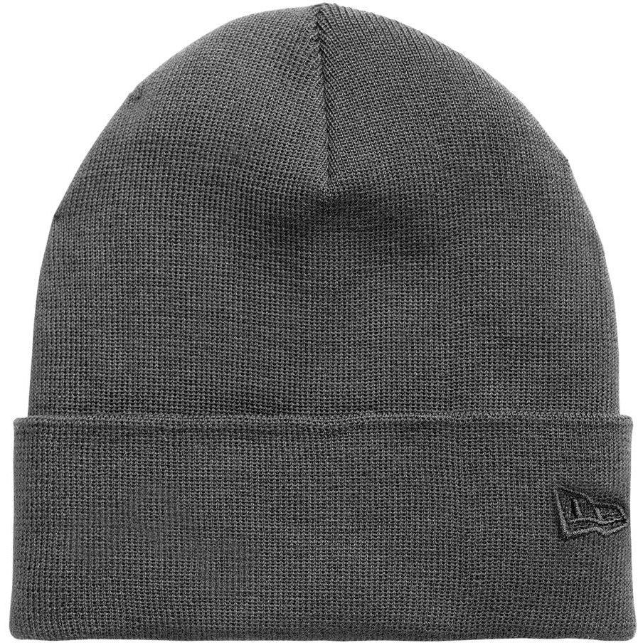 no-logo New Era Recycled Cuff Beanie-Headwear-New Era-Graphite-OSFA-Thread Logic