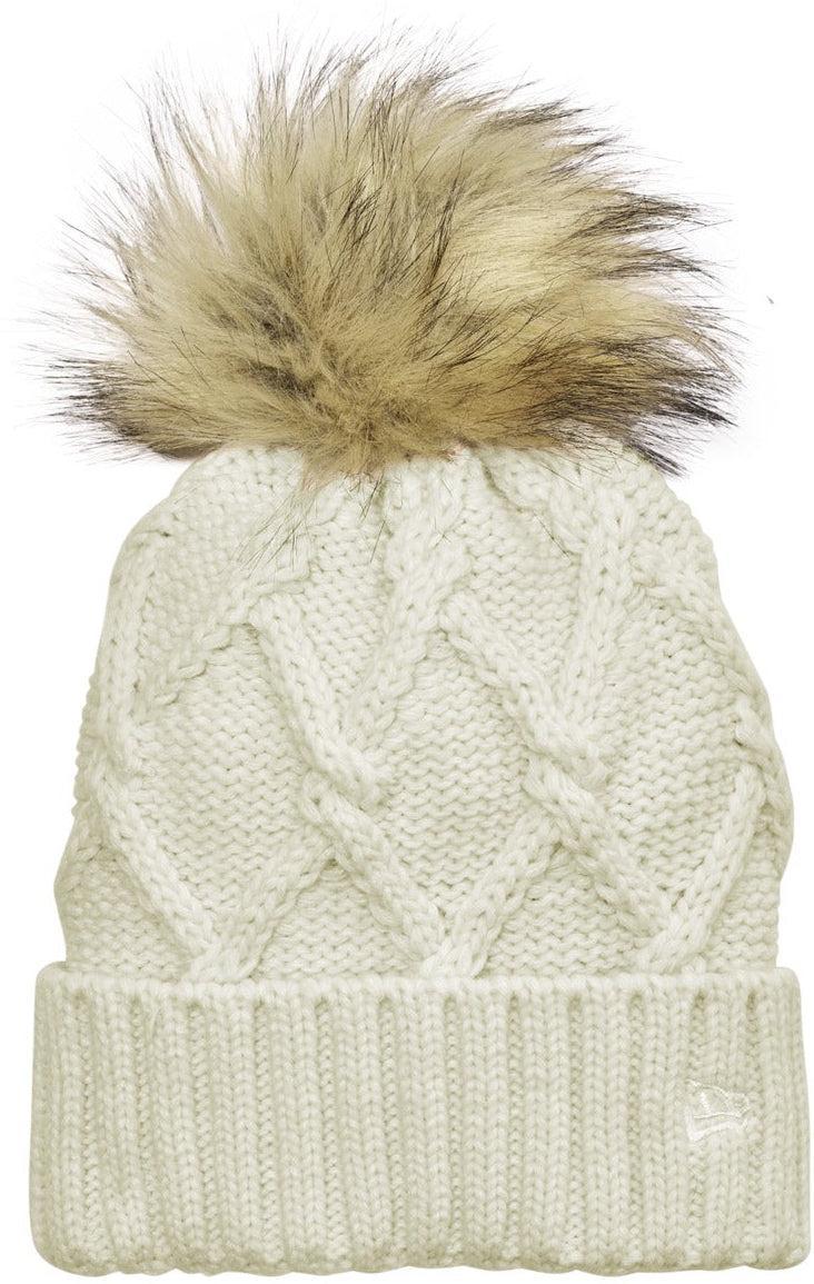 OUTLET-New Era Faux Fur Pom Beanie