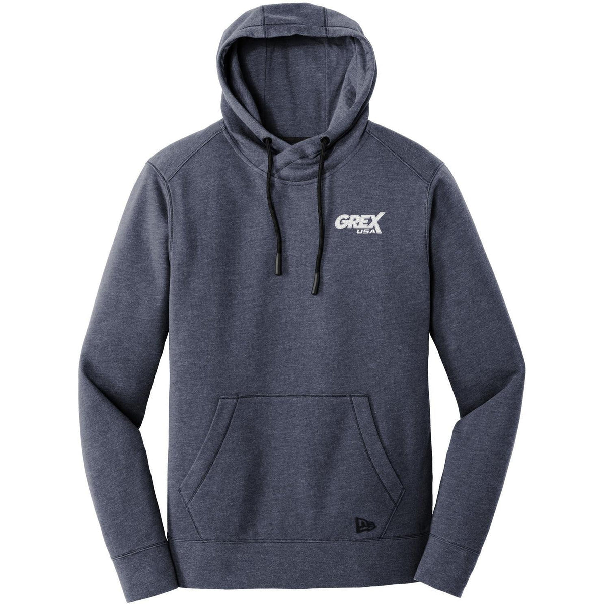 no-logo New Era Tri-Blend Fleece Pullover Hoodie-Hoodies-New Era-Thread Logic
