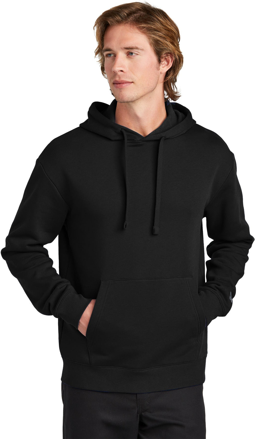 no-logo New Era Heritage Fleece Pullover Hoodie-New Era-Thread Logic