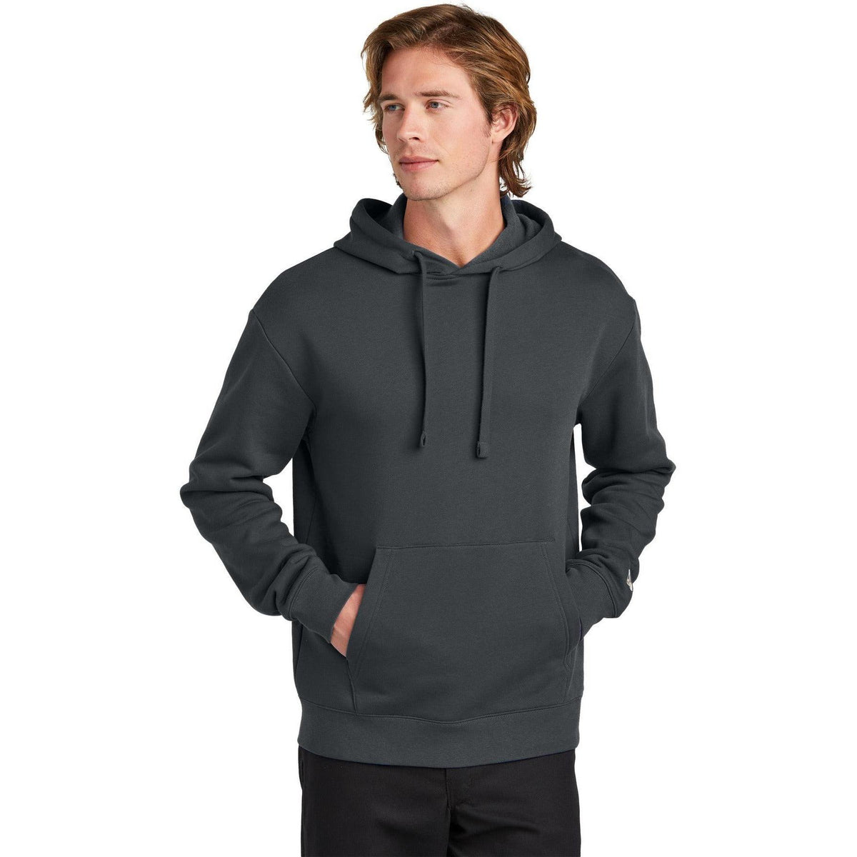 no-logo New Era Heritage Fleece Pullover Hoodie-New Era-Thread Logic