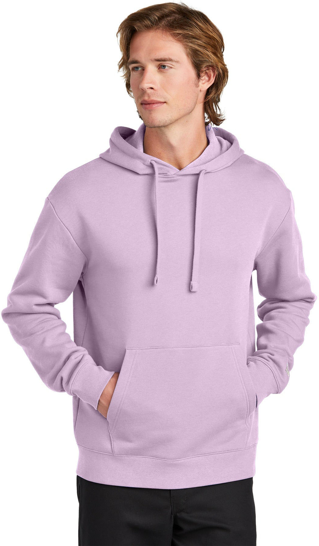no-logo New Era Heritage Fleece Pullover Hoodie-New Era-Thread Logic