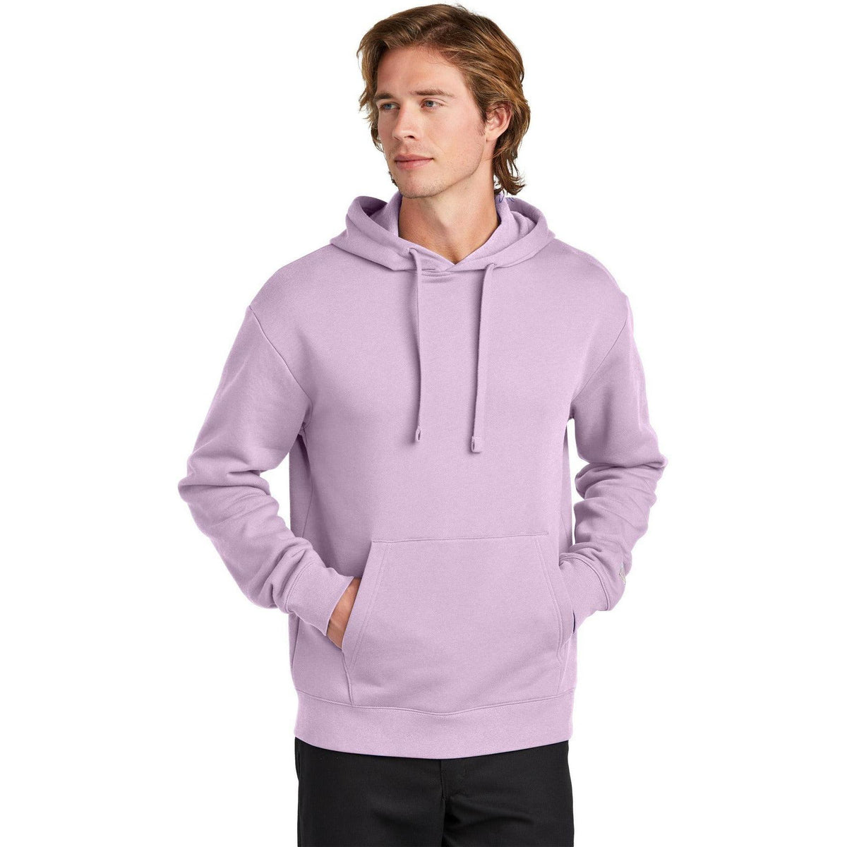 no-logo New Era Heritage Fleece Pullover Hoodie-New Era-Thread Logic