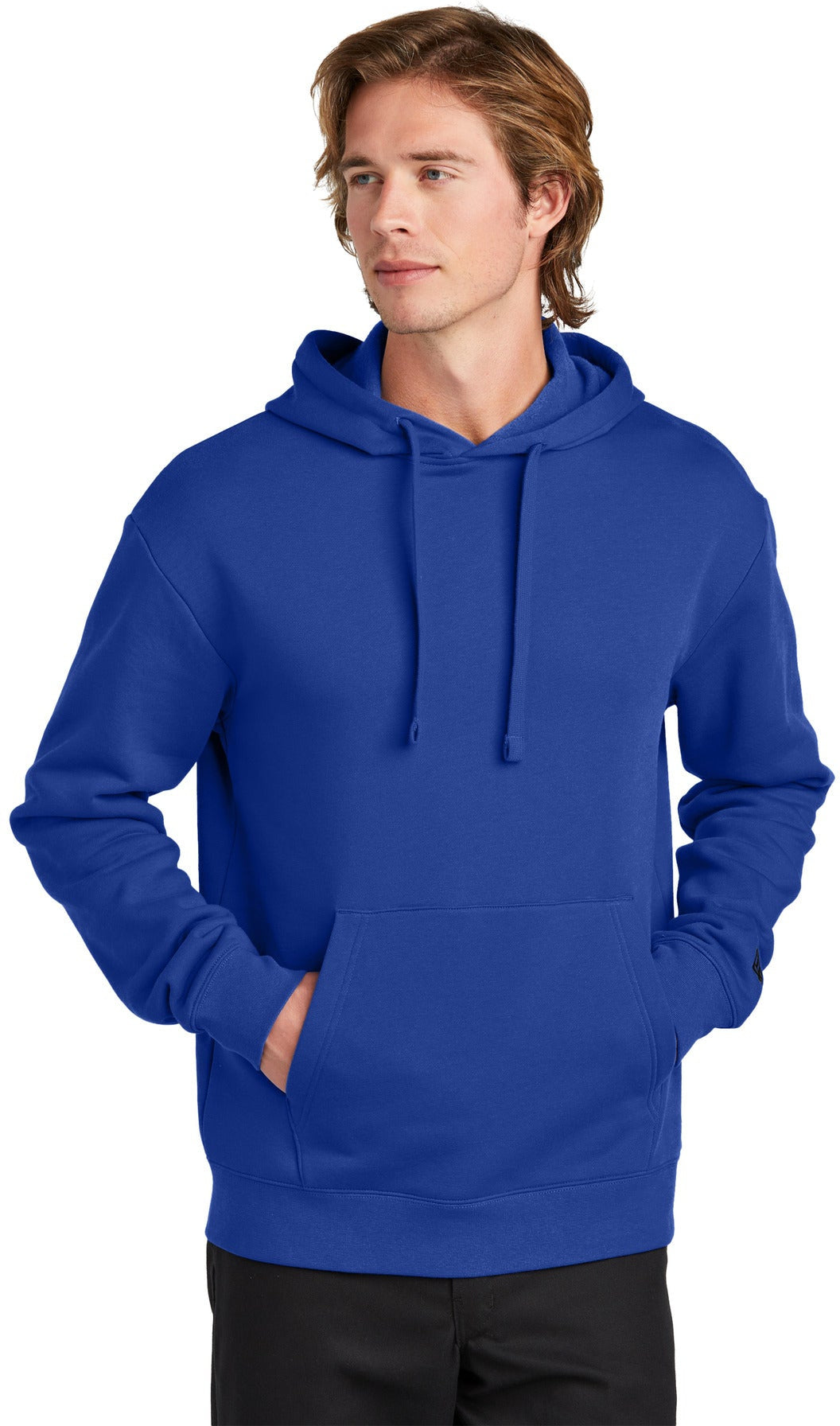 no-logo New Era Heritage Fleece Pullover Hoodie-New Era-Thread Logic