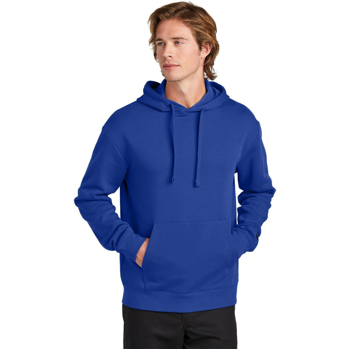 no-logo New Era Heritage Fleece Pullover Hoodie-New Era-Thread Logic