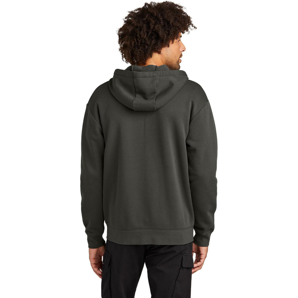 no-logo New Era Heritage Fleece Full-Zip Hoodie-New Era-Thread Logic