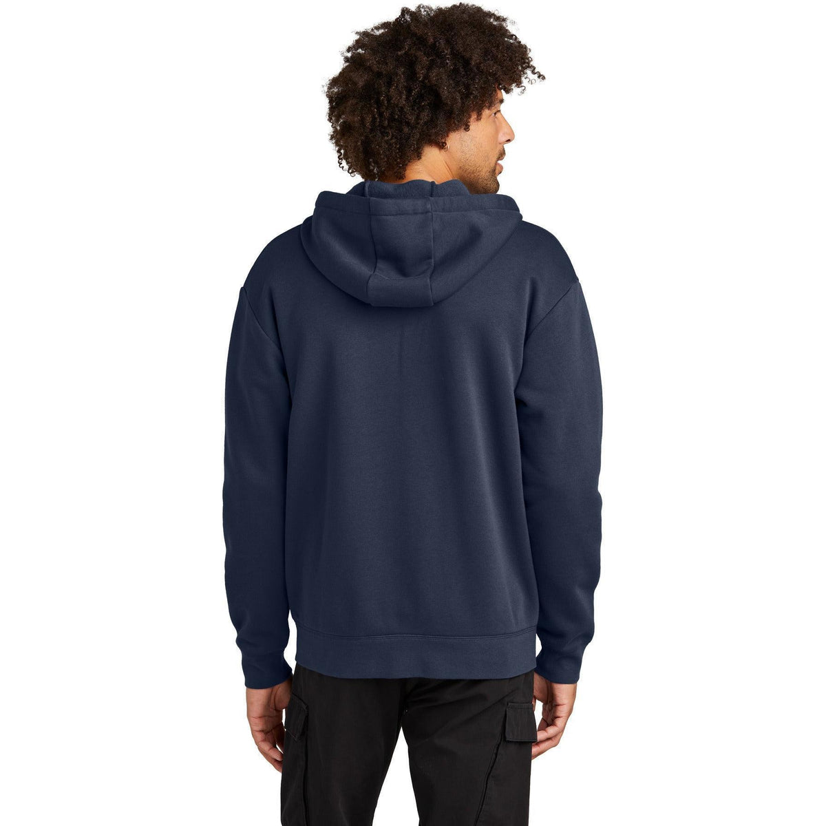 no-logo New Era Heritage Fleece Full-Zip Hoodie-New Era-Thread Logic