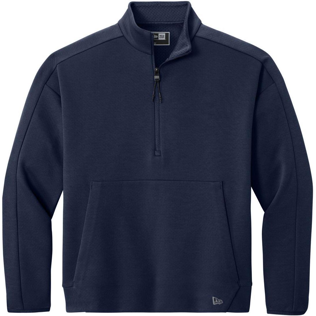 no-logo New Era Double Back 1/4-Zip
