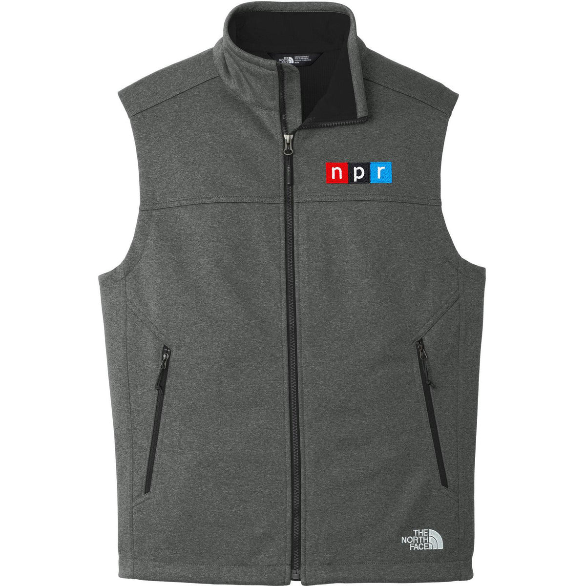 no-logo The North Face Ridgewall Soft Shell Vest-Vests-The North Face-Thread Logic