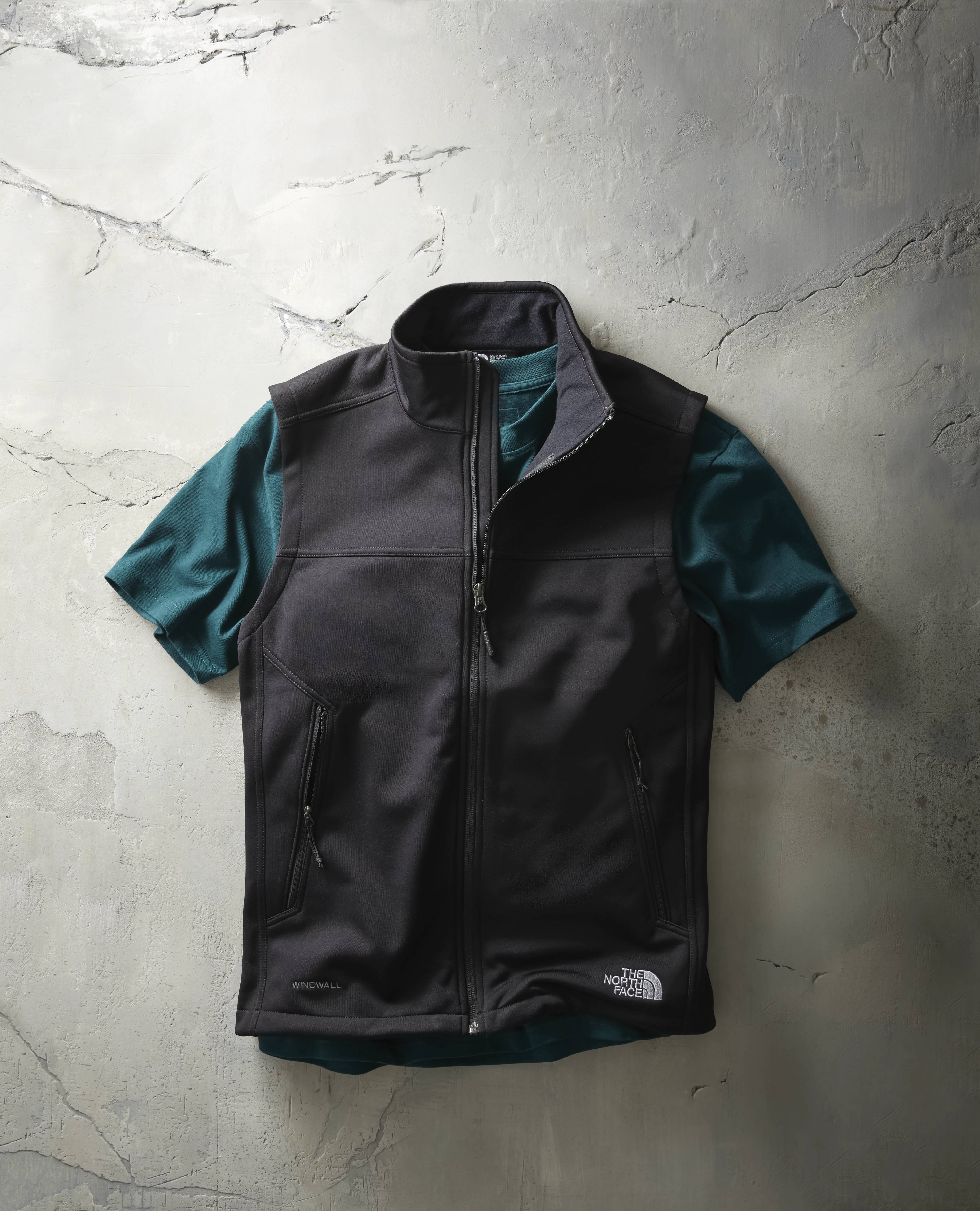The North Face Soft Shell Vest with Embroidery | NF0A3LGZ | Thread