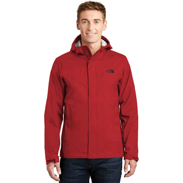no-logo CLOSEOUT - The North Face DryVent Rain Jacket-The North Face-Rage Red-S-Thread Logic
