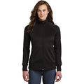 no-logo CLOSEOUT - The North Face Ladies Tech Full-Zip Fleece Jacket-The North Face-TNF Black-S-Thread Logic