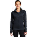 no-logo CLOSEOUT - The North Face Ladies Mountain Peaks Full-Zip Fleece Jacket-The North Face-Urban Navy-S-Thread Logic