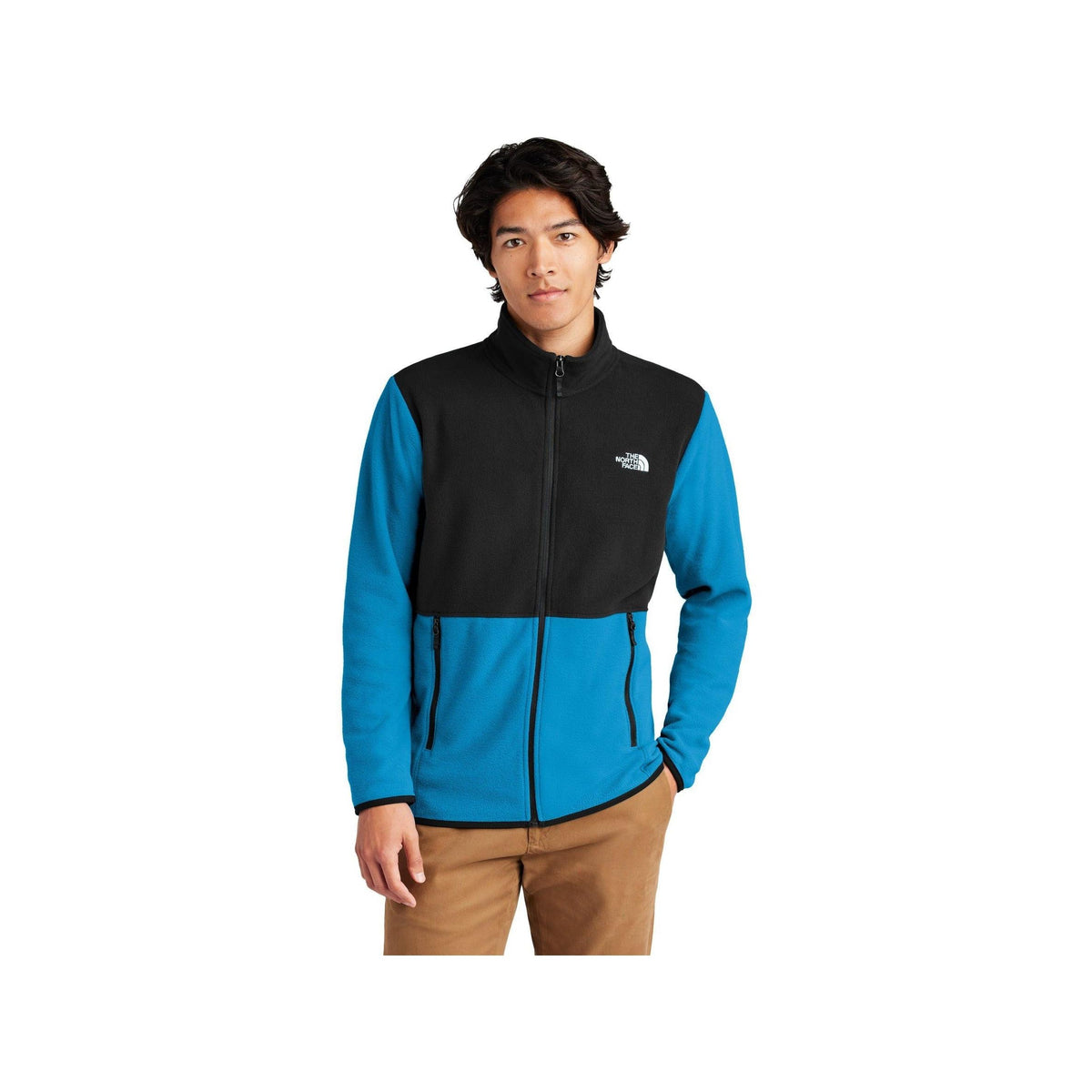 no-logo The North Face Glacier Full-Zip Fleece Jacket-The North Face-Thread Logic