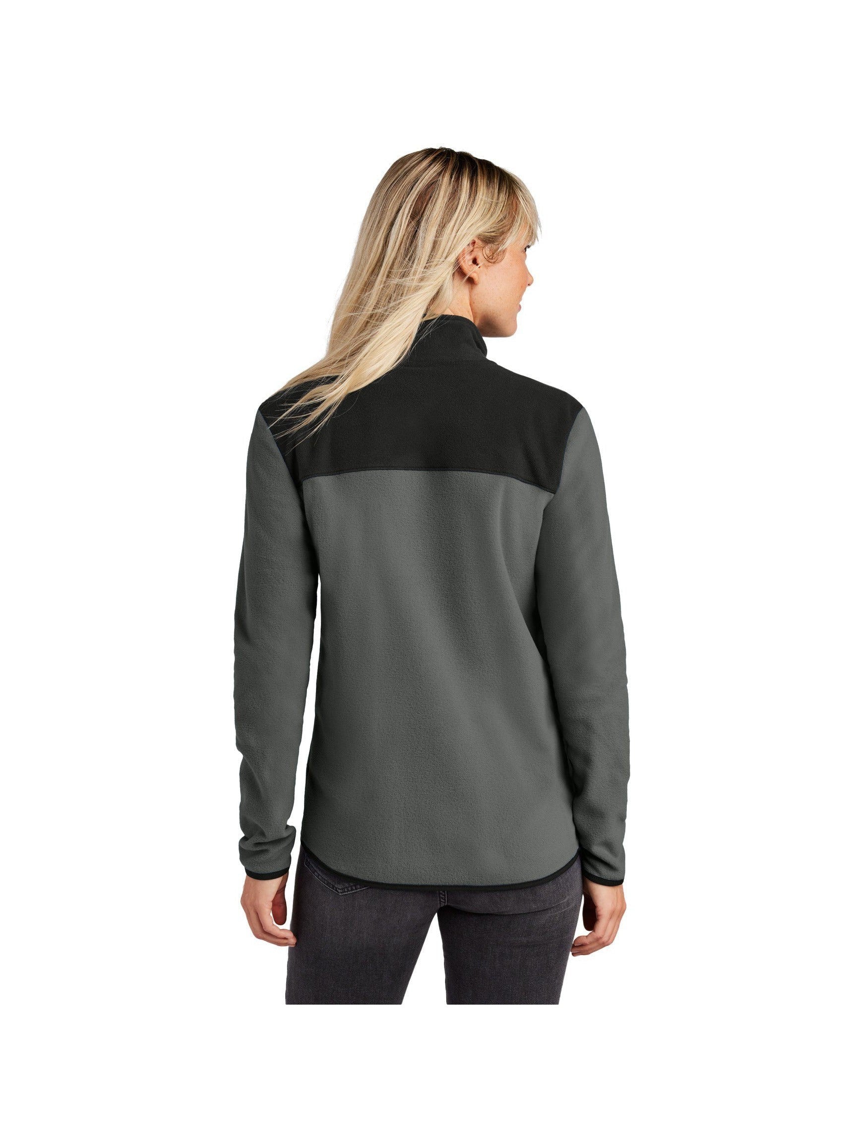 no-logo The North Face Ladies Glacier Full-Zip Fleece Jacket-The North Face-Thread Logic