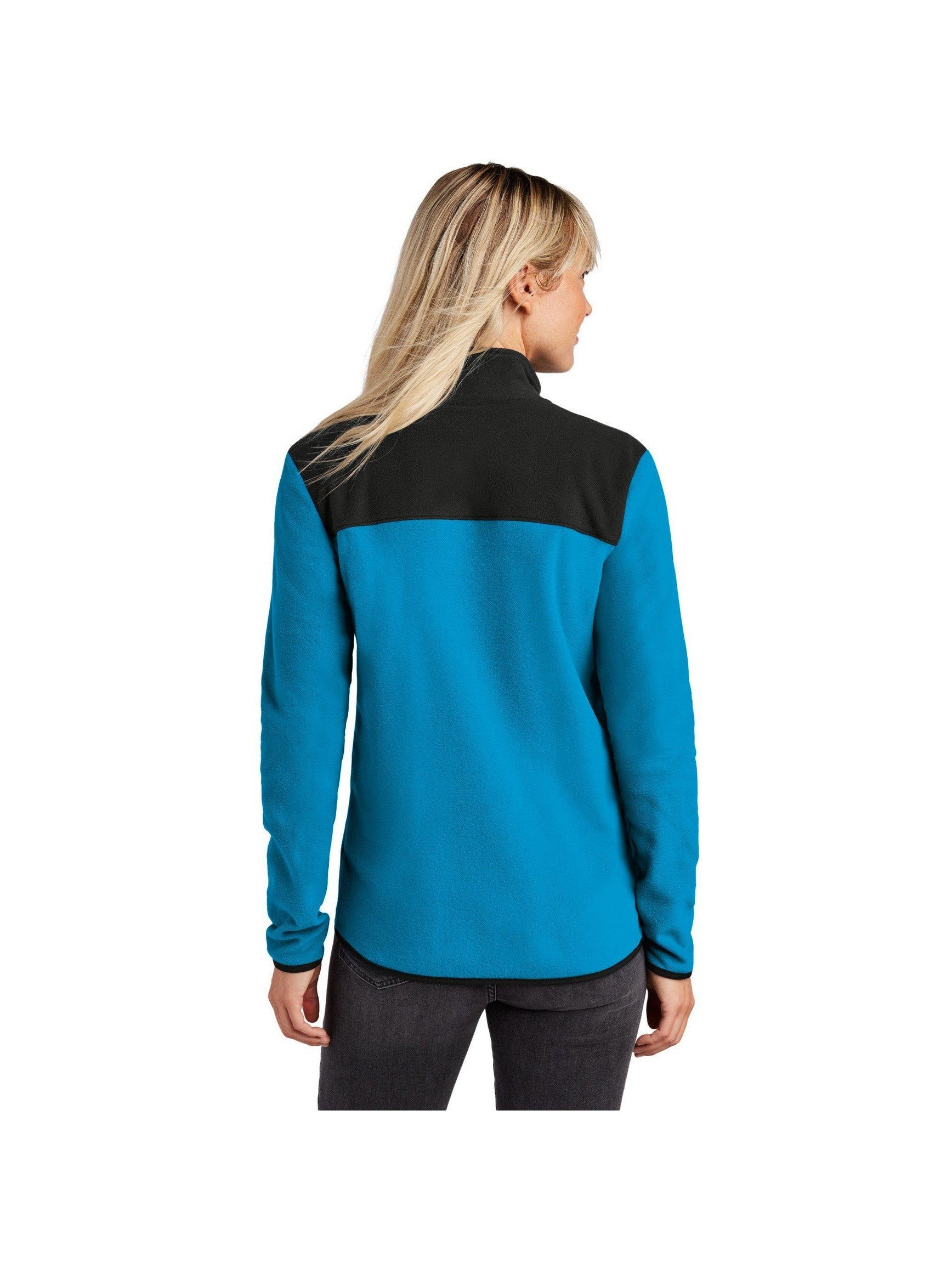 no-logo The North Face Ladies Glacier Full-Zip Fleece Jacket-The North Face-Thread Logic