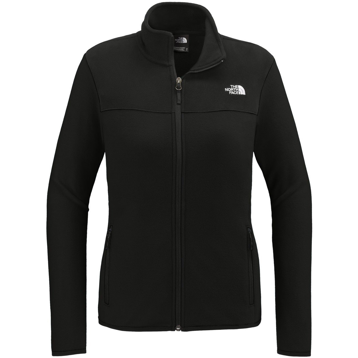 The North Face Ladies Glacier Full-Zip Fleece Jacket-The North Face-TNF Black-S-Thread Logic