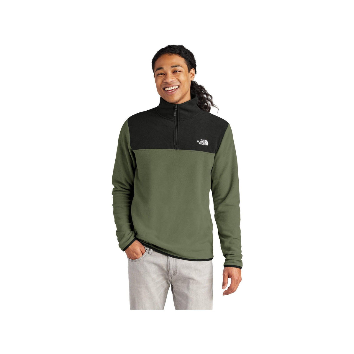 no-logo The North Face Glacier 1/4-Zip Fleece-The North Face-Thread Logic