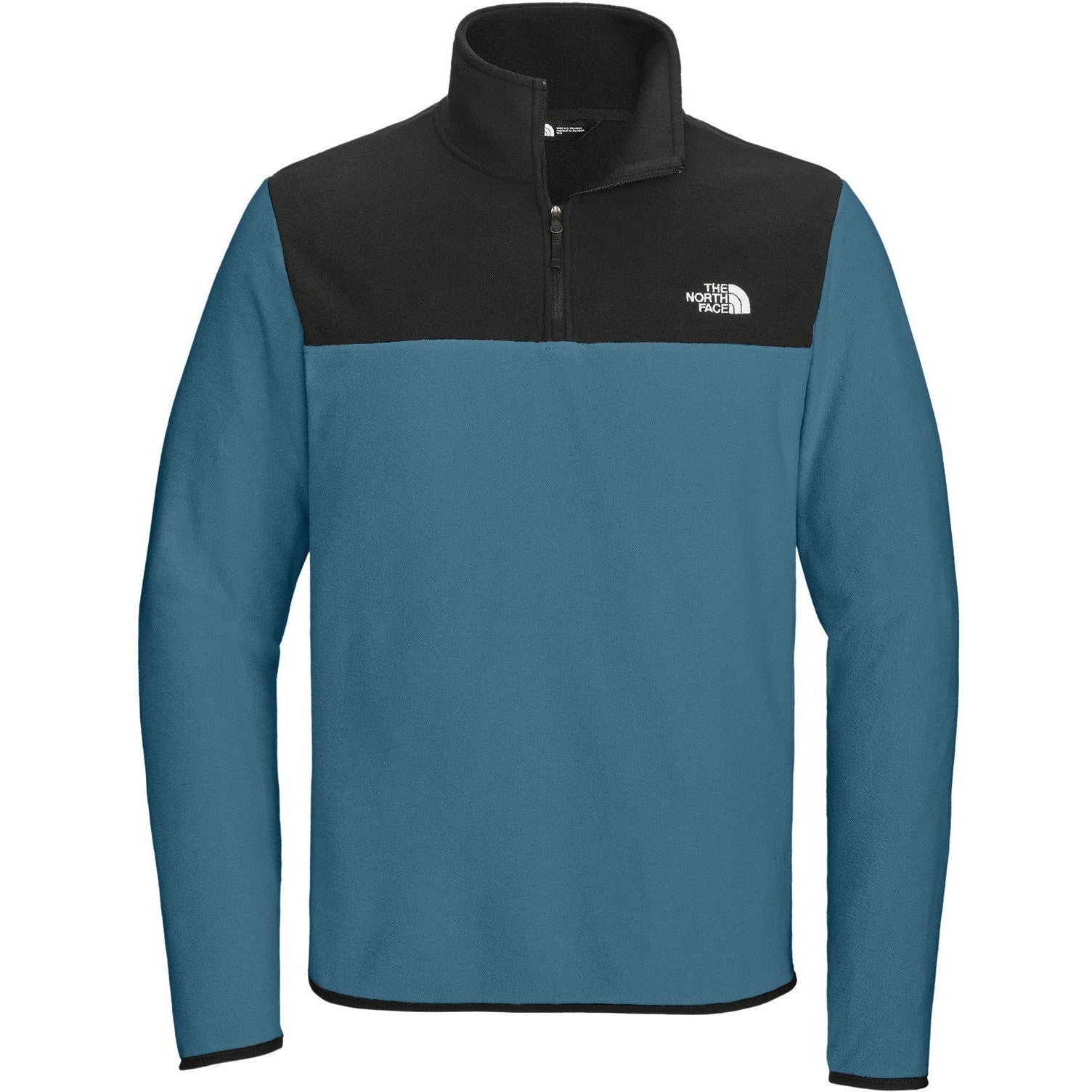 The North Face Glacier 1/4-Zip Fleece-The North Face-Shady Blue/TNF Black-S-Thread Logic