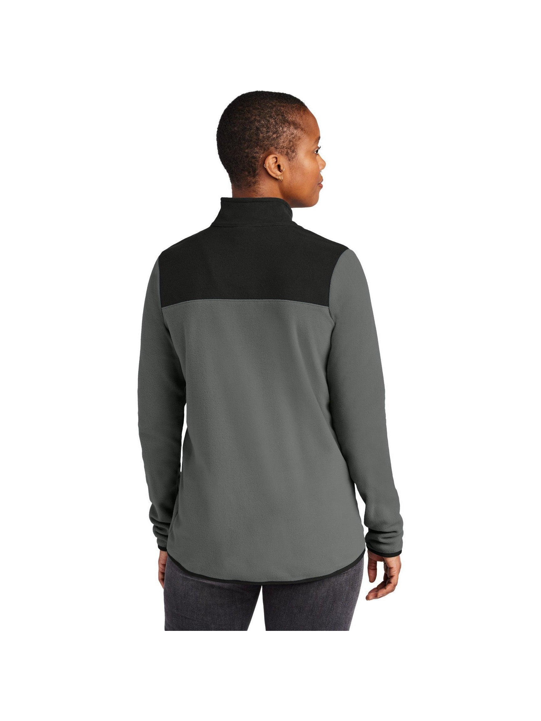 no-logo The North Face Ladies Glacier 1/4-Zip Fleece-The North Face-Thread Logic