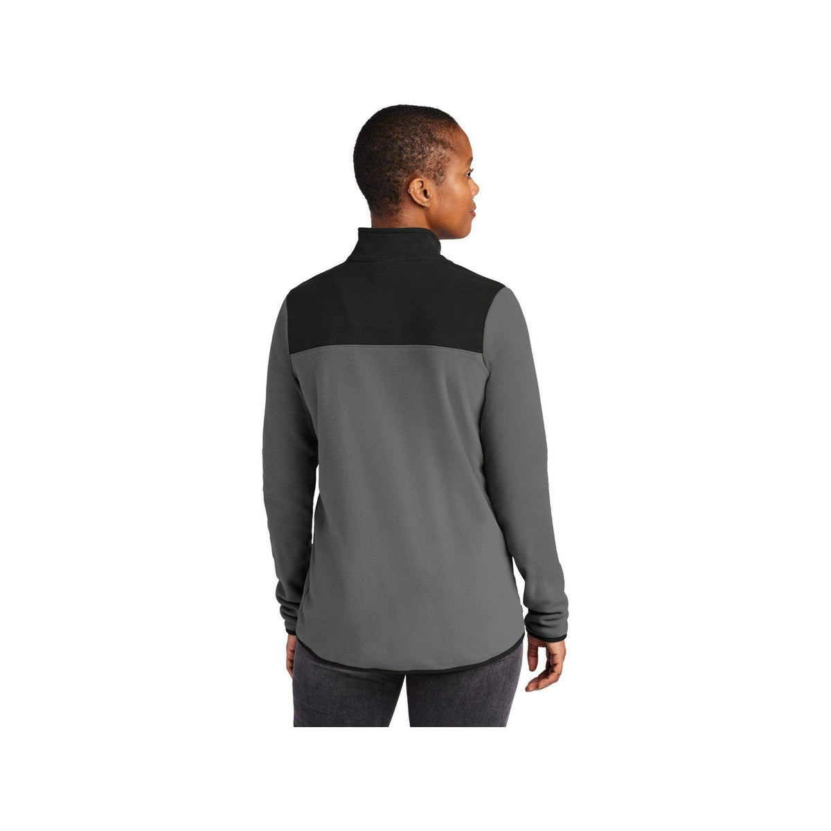 no-logo The North Face Ladies Glacier 1/4-Zip Fleece-The North Face-Thread Logic