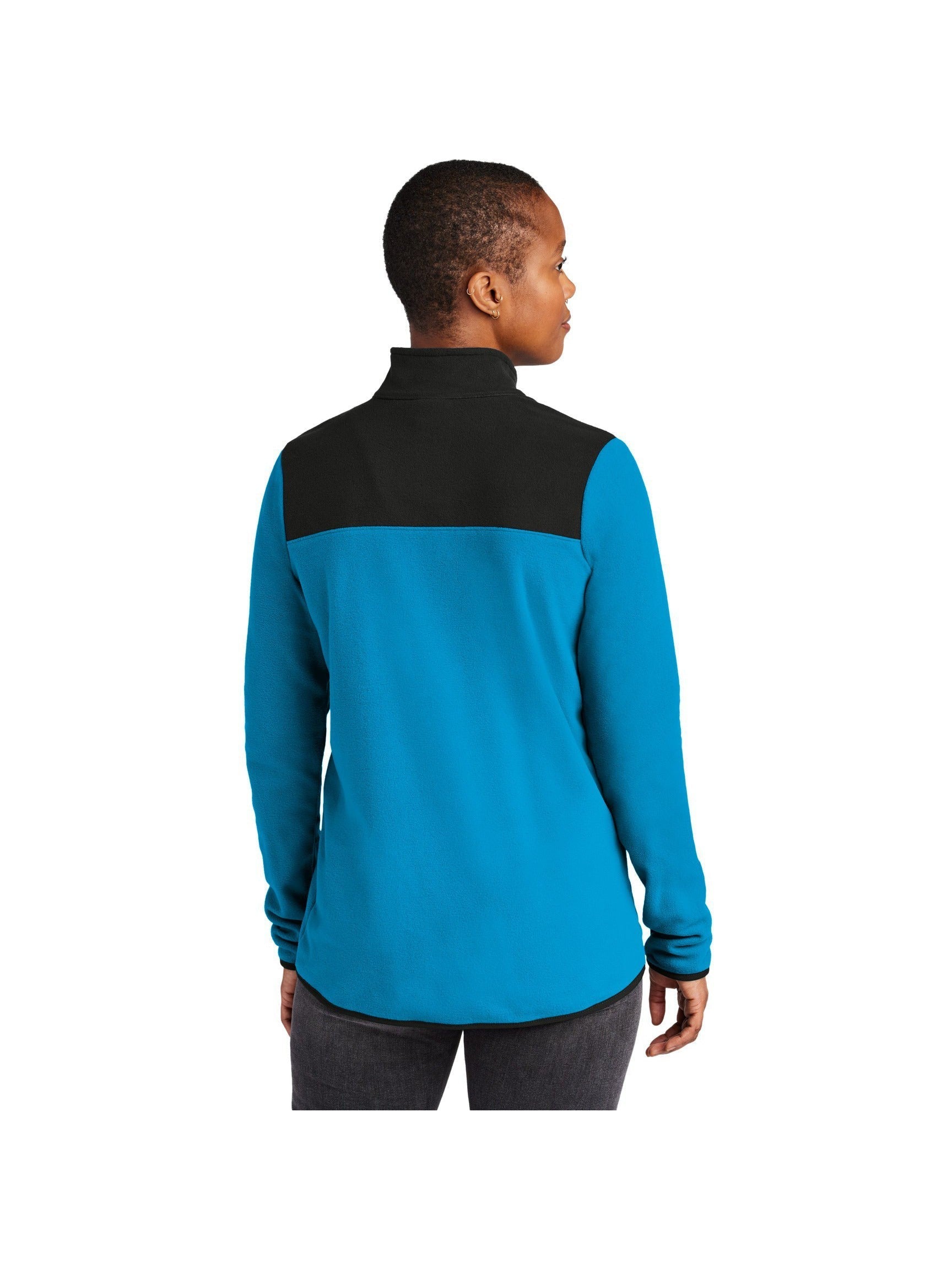 no-logo The North Face Ladies Glacier 1/4-Zip Fleece-The North Face-Thread Logic