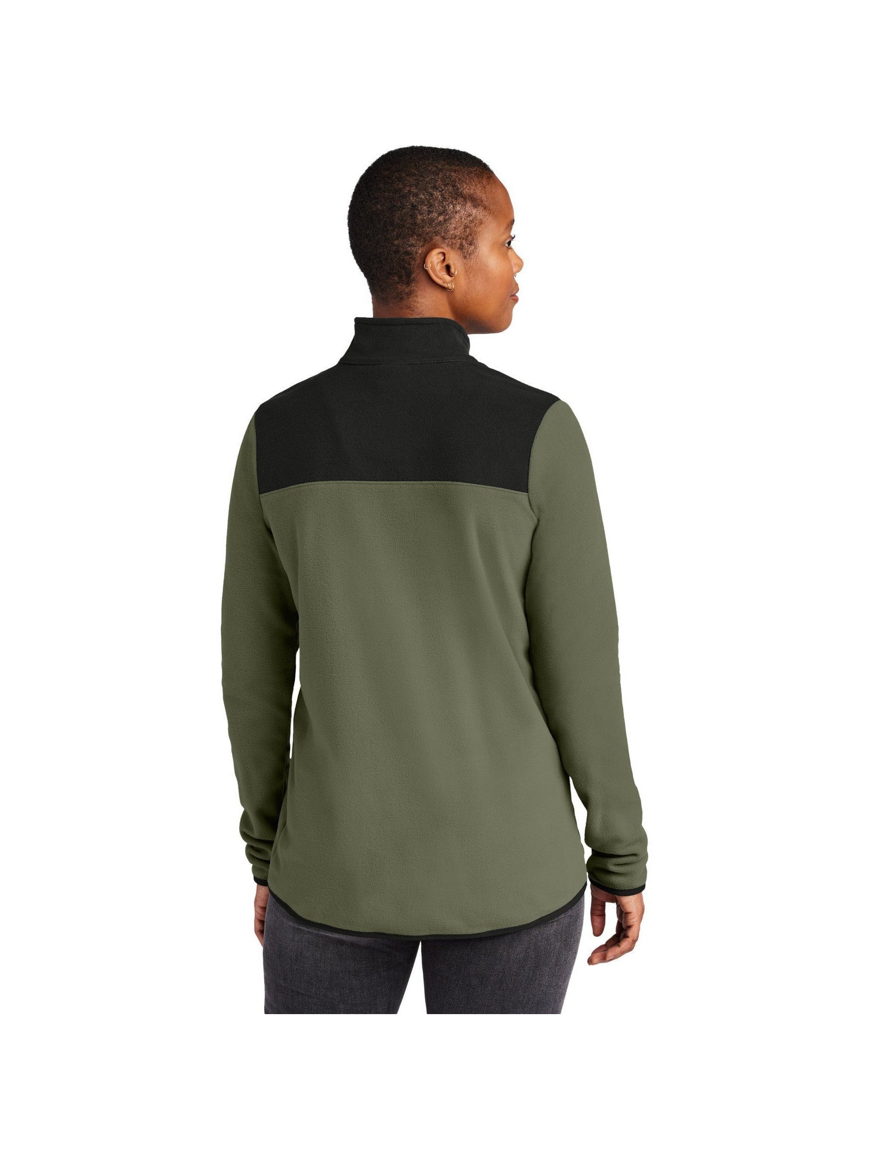 no-logo The North Face Ladies Glacier 1/4-Zip Fleece-The North Face-Thread Logic