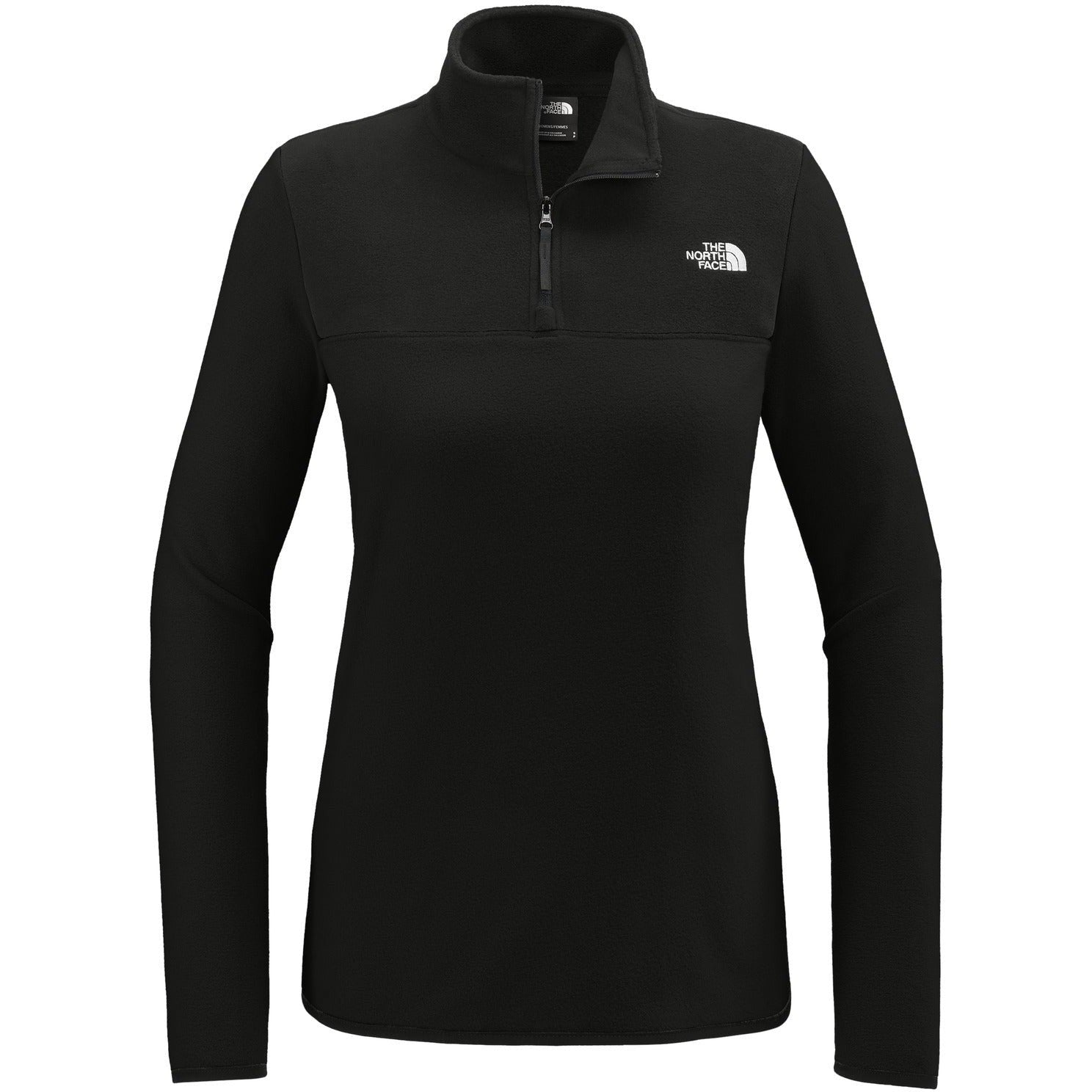 The North Face Ladies Glacier 1/4-Zip Fleece-The North Face-TNF Black-S-Thread Logic