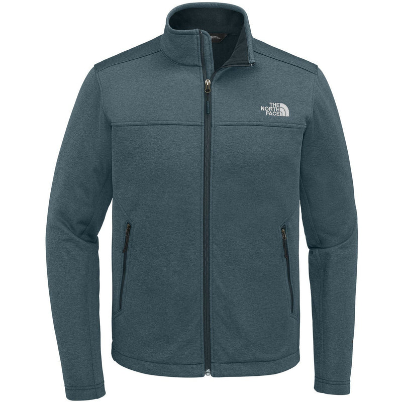 The North Face Chest Logo Ridgewall Soft Shell Jacket-The North Face-Urban Navy Heather-S-Thread Logic