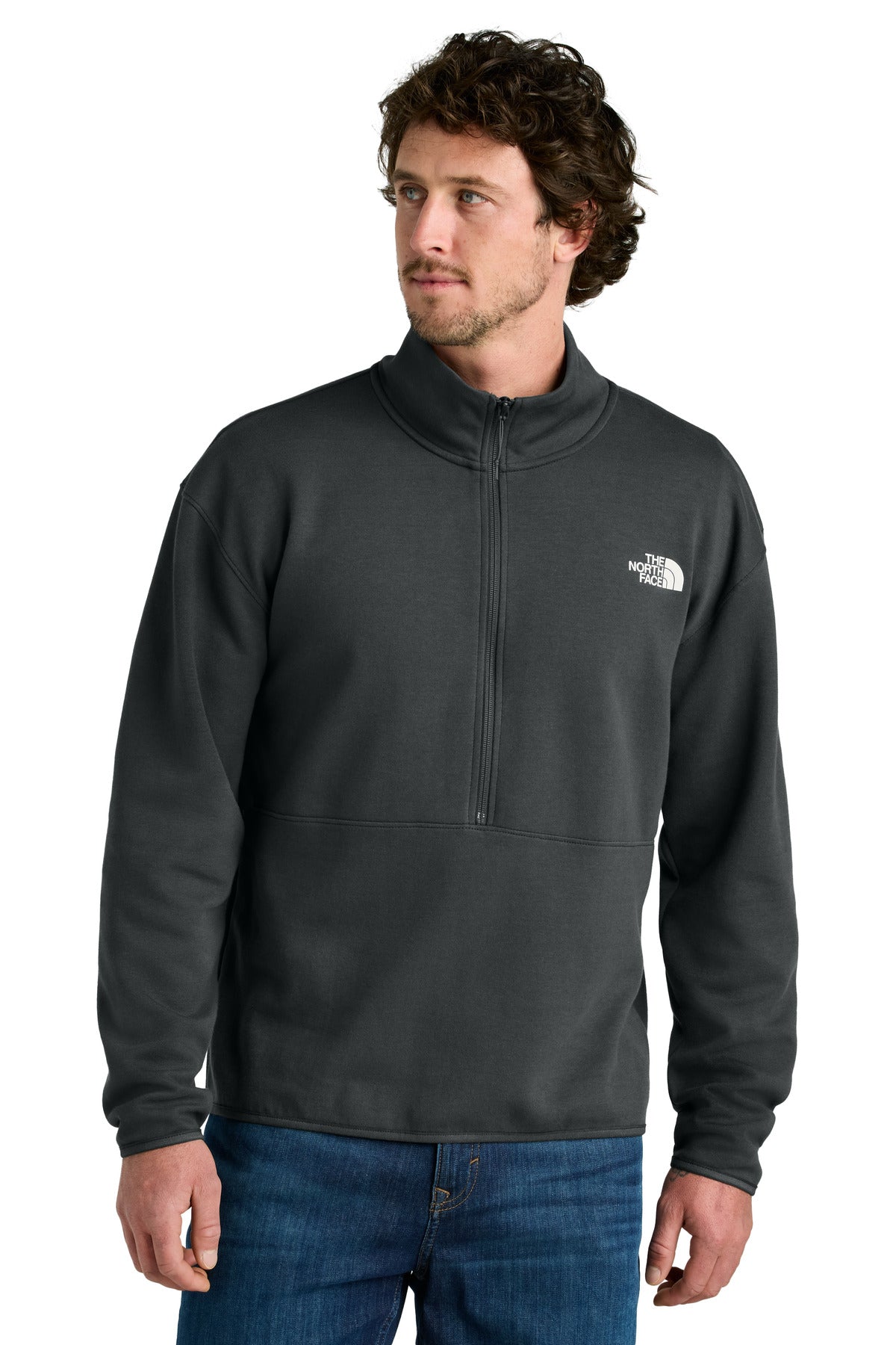 The North Face Double-Knit 1/2-Zip Fleece | NF0A8C5G | Thread Logic
