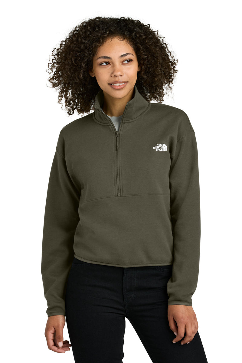 The North Face Ladies Double Knit 1 2 Zip Fleece NF0A8C5H Thread Logic