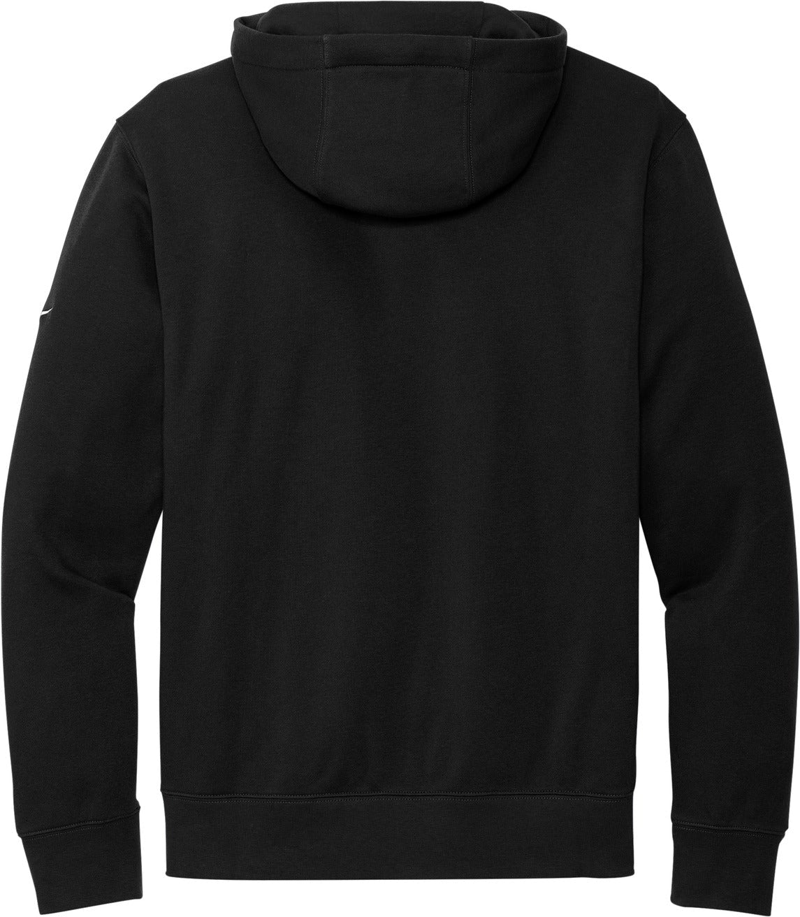 no-logo NIKE Club Fleece Sleeve Swoosh Pullover Hoodie-Regular-NIKE-Thread Logic