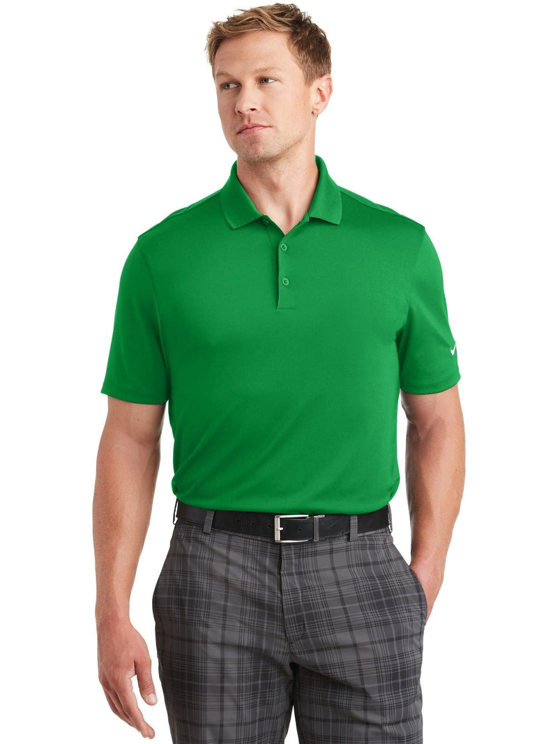 no-logo NIKE Dri-FIT Classic Fit Players Polo with Flat Knit Collar-Regular-NIKE-Thread Logic