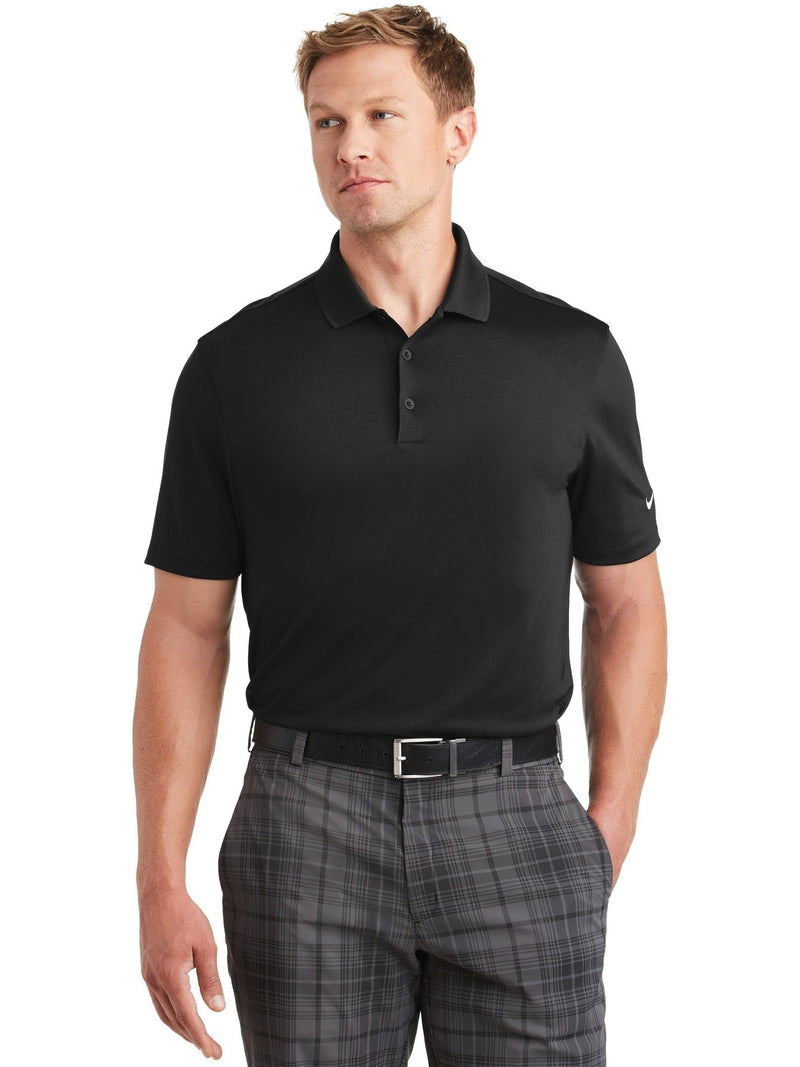 no-logo NIKE Dri-FIT Classic Fit Players Polo with Flat Knit Collar-Regular-NIKE-Thread Logic