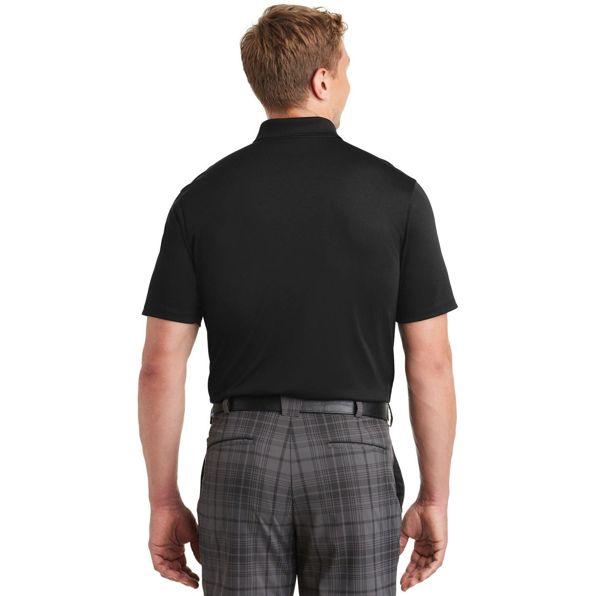 no-logo NIKE Dri-FIT Classic Fit Players Polo with Flat Knit Collar-Regular-NIKE-Thread Logic