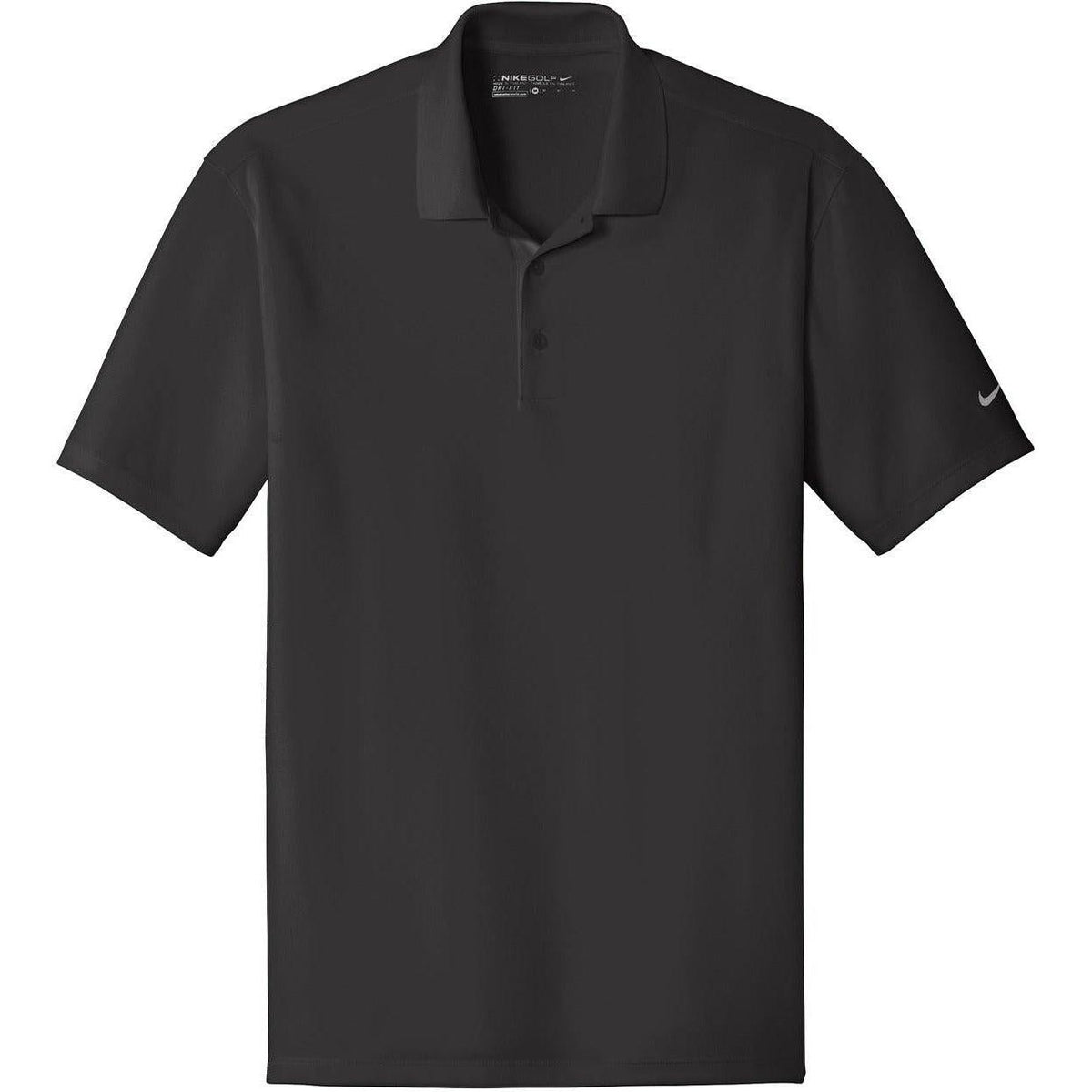 no-logo NIKE Dri-FIT Classic Fit Players Polo with Flat Knit Collar