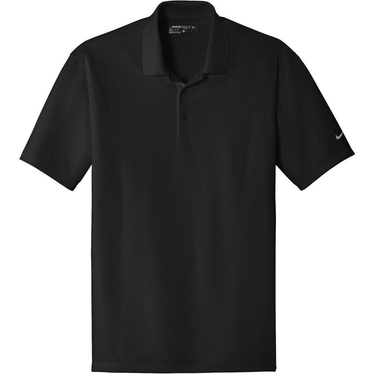 no-logo NIKE Dri-FIT Classic Fit Players Polo with Flat Knit Collar