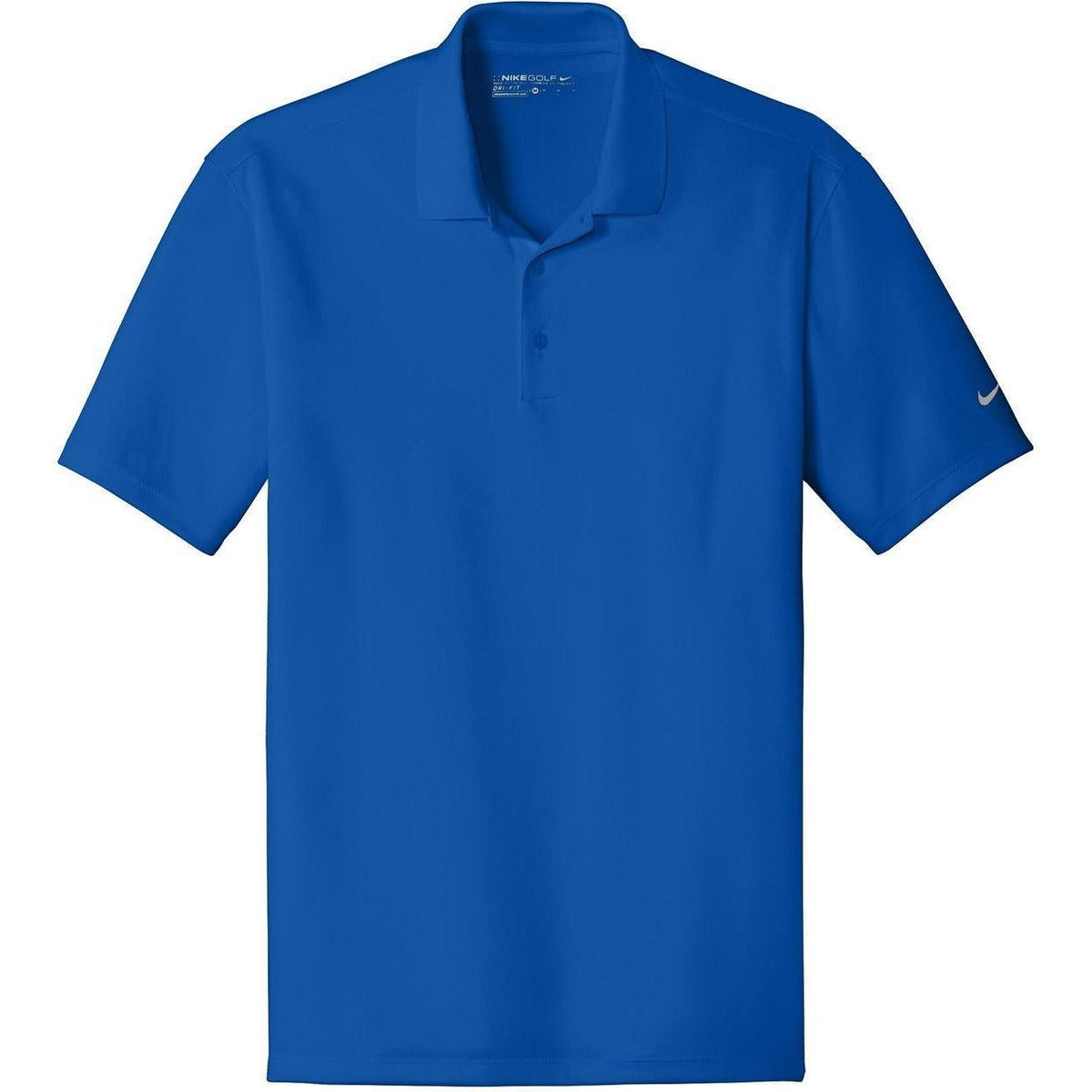 no-logo NIKE Dri-FIT Classic Fit Players Polo with Flat Knit Collar